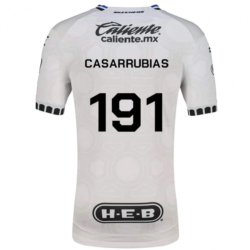 Danxen Kid Aaron Casarrubias #191 White Black Blue Home Jersey 2026/27 T-Shirt