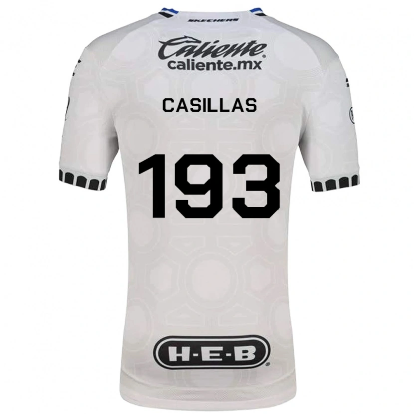 Danxen Kid Mauricio Casillas #193 White Black Blue Home Jersey 2026/27 T-Shirt