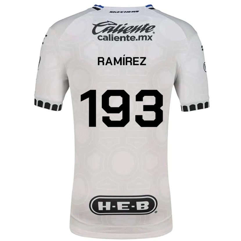 Danxen Kid Ángel Ramírez #193 White Black Blue Home Jersey 2026/27 T-Shirt