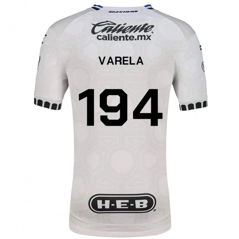 Danxen Kid José Varela #194 White Black Blue Home Jersey 2026/27 T-Shirt