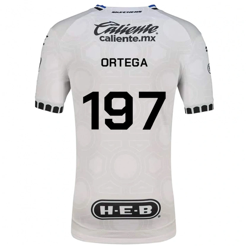 Danxen Kid Javier Ortega #197 White Black Blue Home Jersey 2026/27 T-Shirt