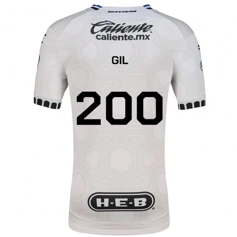 Danxen Kid Gerardo Gil #200 White Black Blue Home Jersey 2026/27 T-Shirt