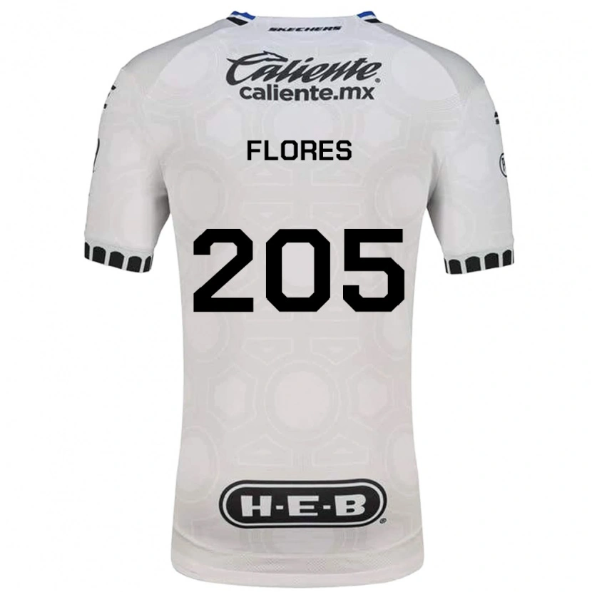 Danxen Kid Rolando Flores #205 White Black Blue Home Jersey 2026/27 T-Shirt