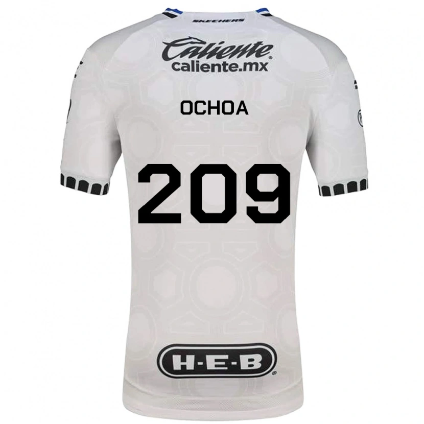 Danxen Kid José Ochoa #209 White Black Blue Home Jersey 2026/27 T-Shirt