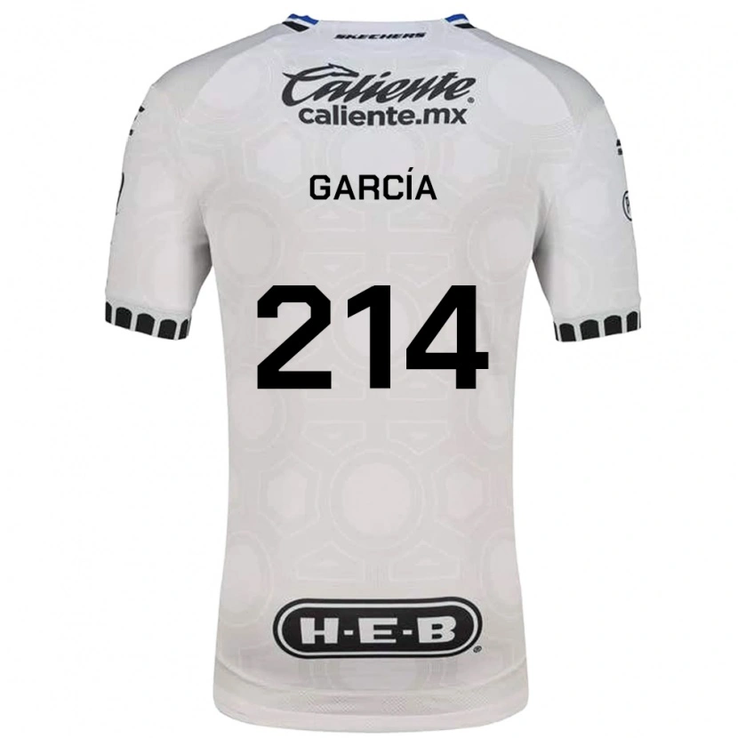 Danxen Kid José García #214 White Black Blue Home Jersey 2026/27 T-Shirt