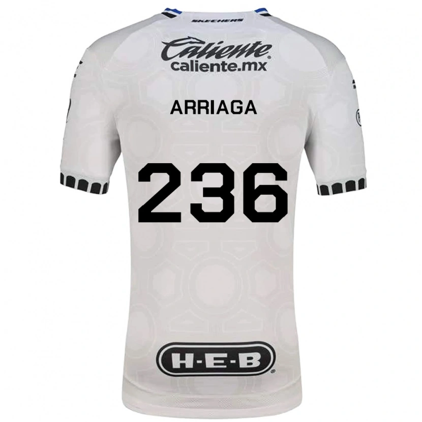 Danxen Kid Cristopher Arriaga #236 White Black Blue Home Jersey 2026/27 T-Shirt