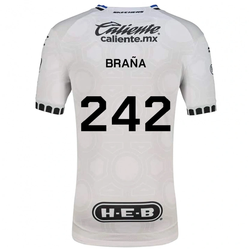 Danxen Kid Armando Braña #242 White Black Blue Home Jersey 2026/27 T-Shirt