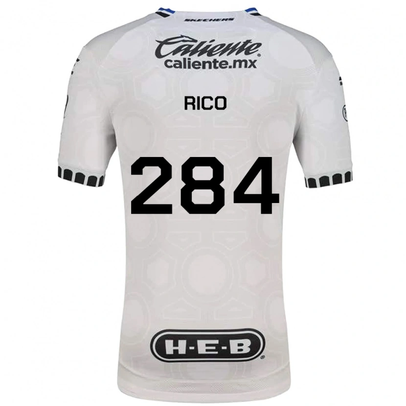 Danxen Kid Ian Rico #284 White Black Blue Home Jersey 2026/27 T-Shirt