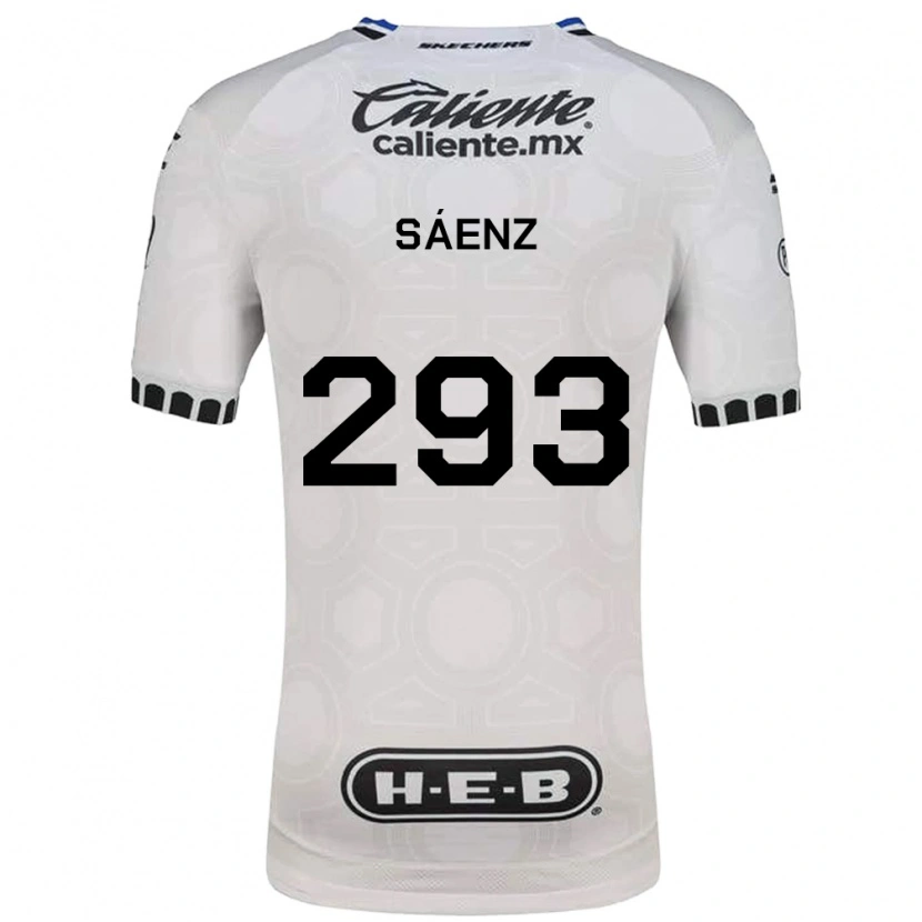 Danxen Kid Nicolás Sáenz #293 White Black Blue Home Jersey 2026/27 T-Shirt