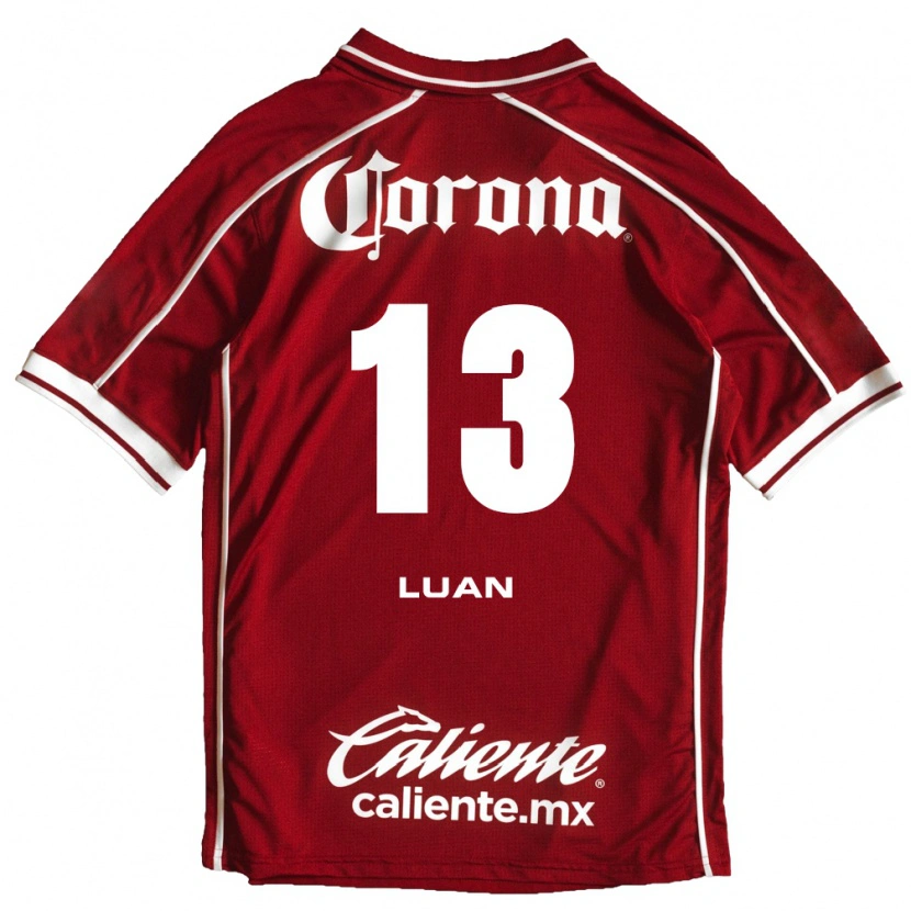 Danxen Kid Luan Garcia Teixeira #13 White Red Home Jersey 2026/27 T-Shirt