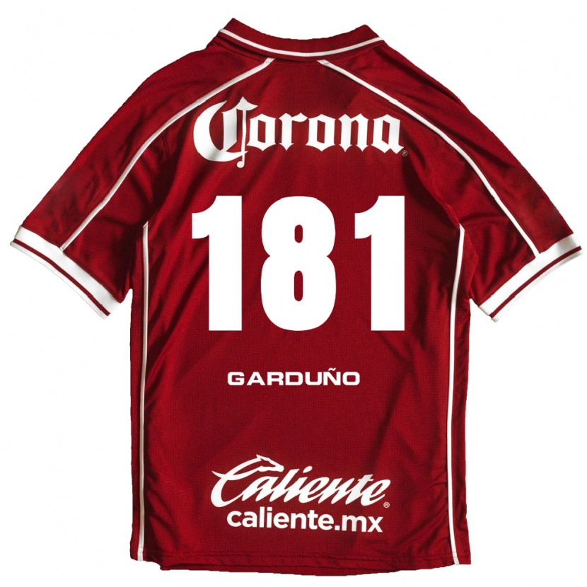 Danxen Kid Carlos Garduño #181 White Red Home Jersey 2026/27 T-Shirt