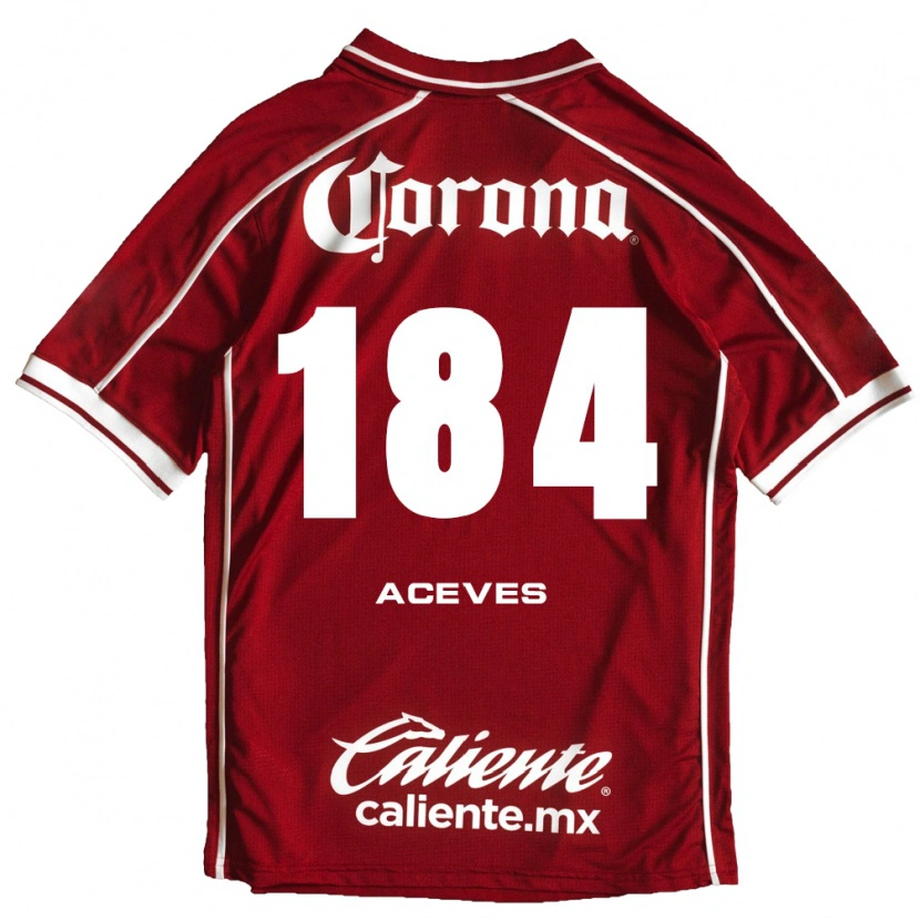 Danxen Kid Sebastián Aceves #184 White Red Home Jersey 2026/27 T-Shirt