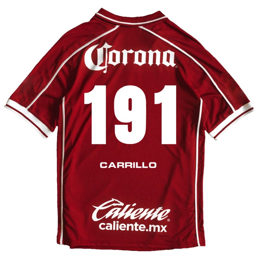 Danxen Kid Carlos Carrillo #191 White Red Home Jersey 2026/27 T-Shirt