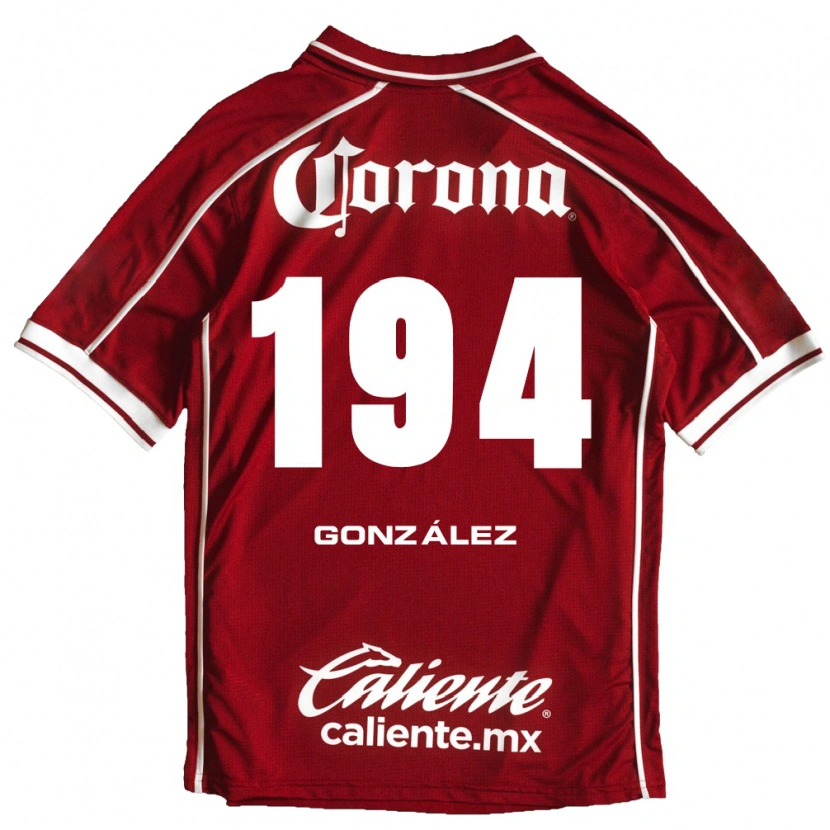 Danxen Kid Cristopher González #194 White Red Home Jersey 2026/27 T-Shirt