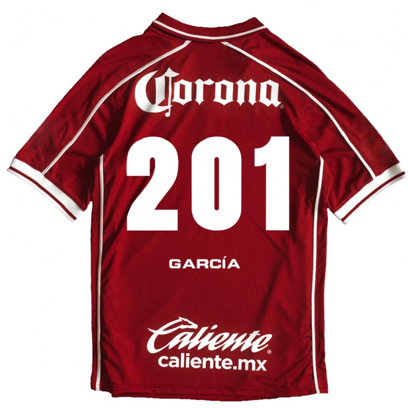 Danxen Kid Eros García #201 White Red Home Jersey 2026/27 T-Shirt