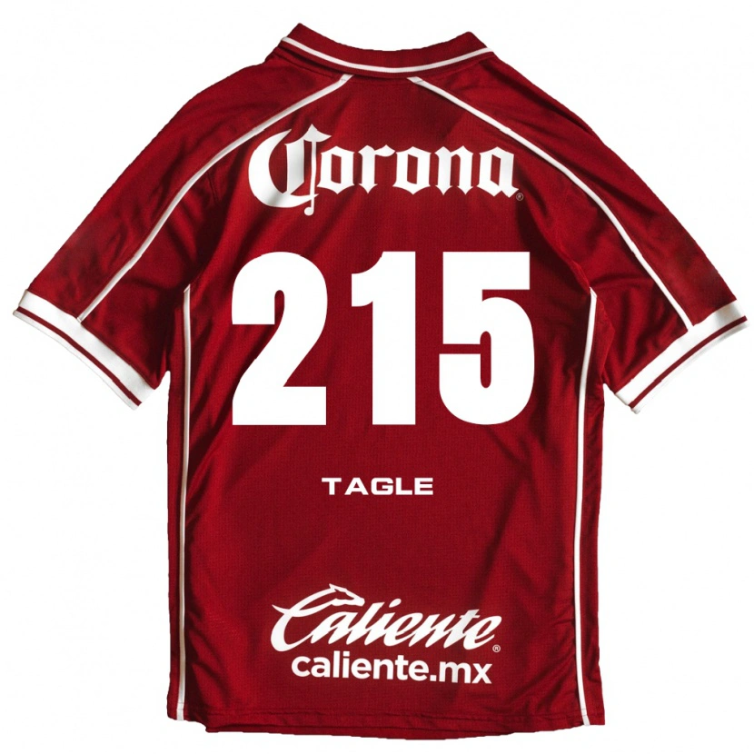Danxen Kid Alessandro Tagle #215 White Red Home Jersey 2026/27 T-Shirt