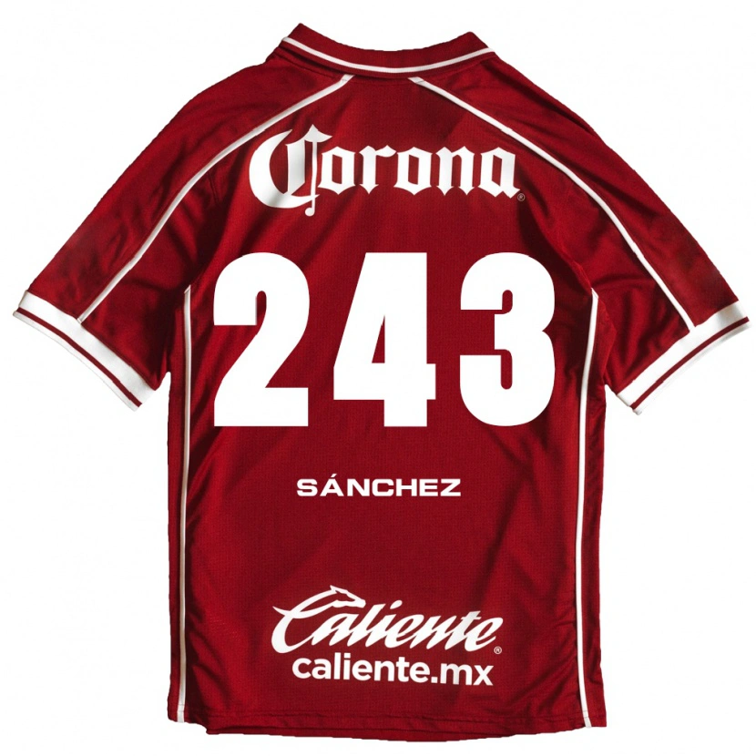 Danxen Kid Cedric Sánchez #243 White Red Home Jersey 2026/27 T-Shirt