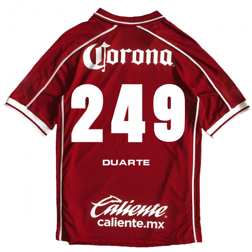 Danxen Kid Miguel Duarte #249 White Red Home Jersey 2026/27 T-Shirt