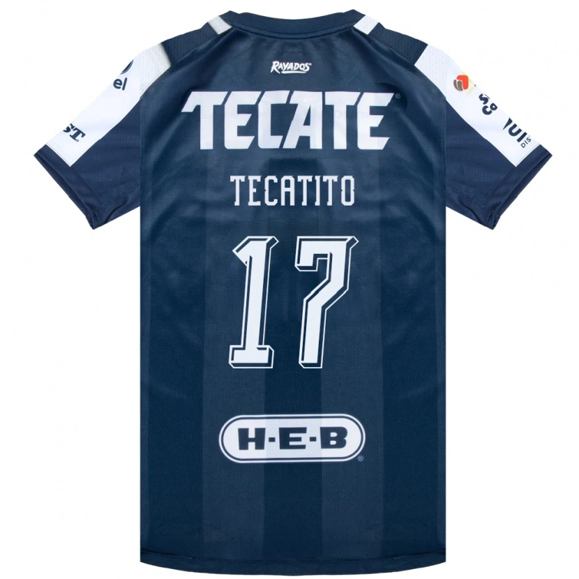 Danxen Kid Jesús Corona #17 Ink Blue White Red Home Jersey 2026/27 T-Shirt