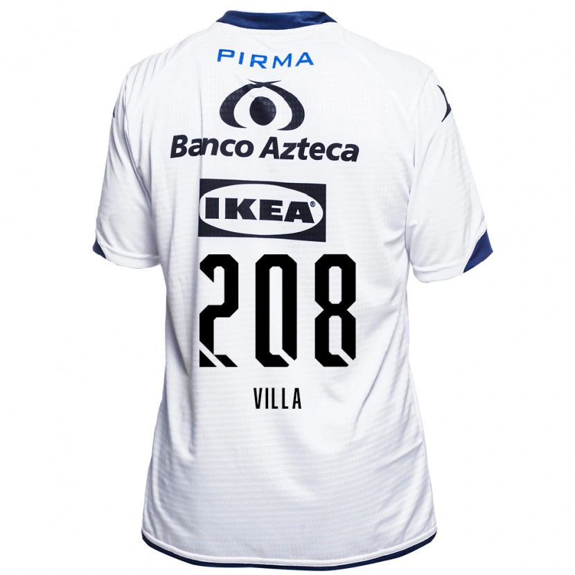 Danxen Kid Patrick Villa #208 White Black Blue Home Jersey 2026/27 T-Shirt