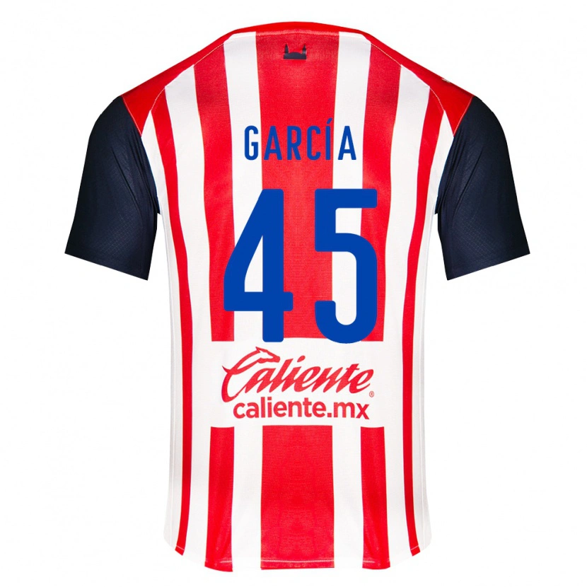 Danxen Kid Eduardo García #45 Red Black White Home Jersey 2026/27 T-Shirt