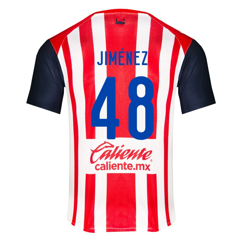 Danxen Kid Leonardo Jiménez #48 Red Black White Home Jersey 2026/27 T-Shirt