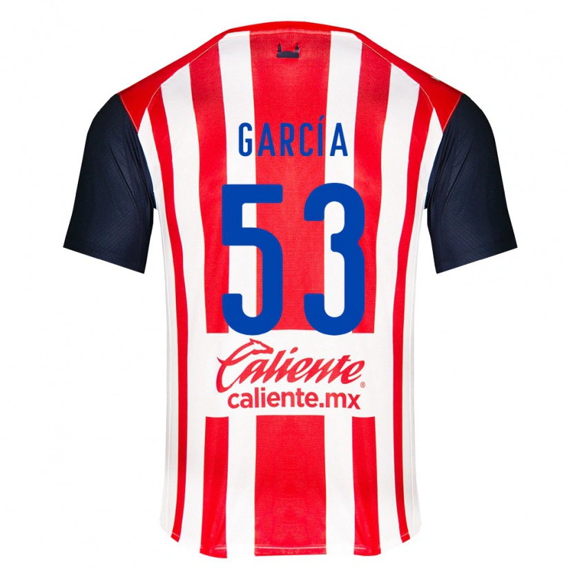 Danxen Kid Uziel García #53 Red Black White Home Jersey 2026/27 T-Shirt