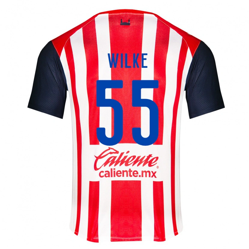 Danxen Kid Teun Wilke #55 Red Black White Home Jersey 2026/27 T-Shirt
