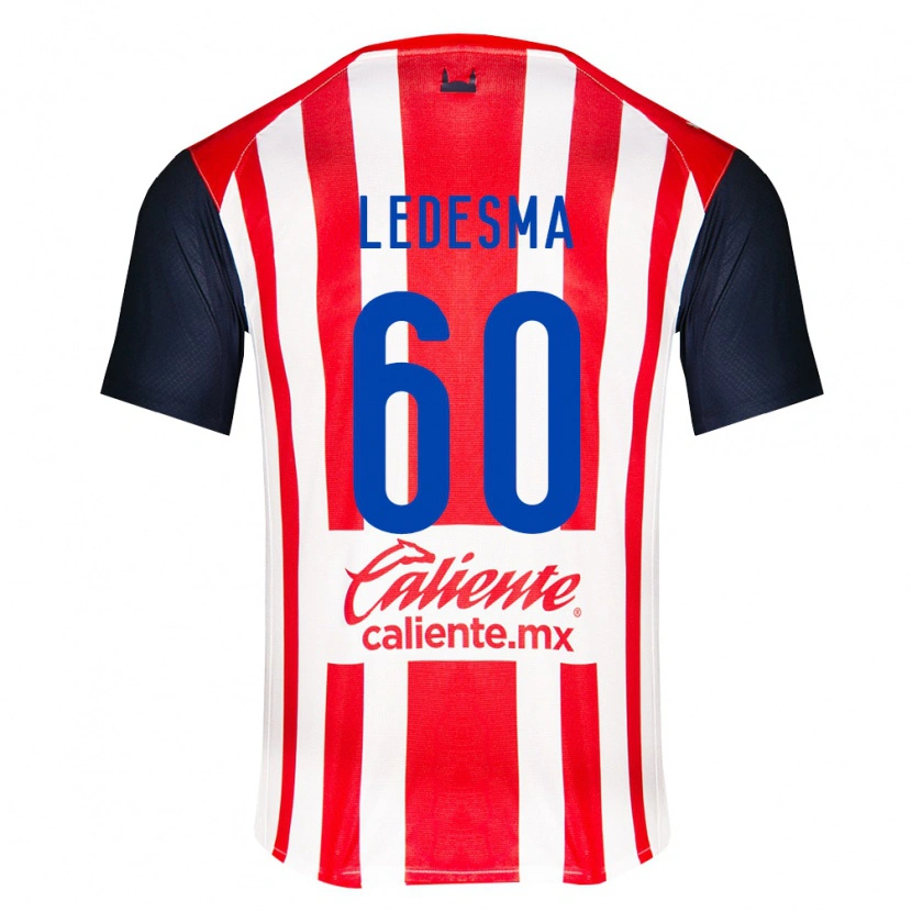 Danxen Kid Luis Ledesma #60 Red Black White Home Jersey 2026/27 T-Shirt