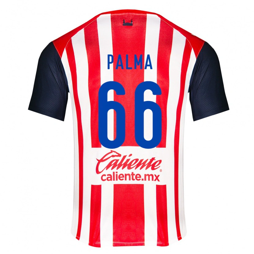 Danxen Kid Arturo Palma #66 Red Black White Home Jersey 2026/27 T-Shirt