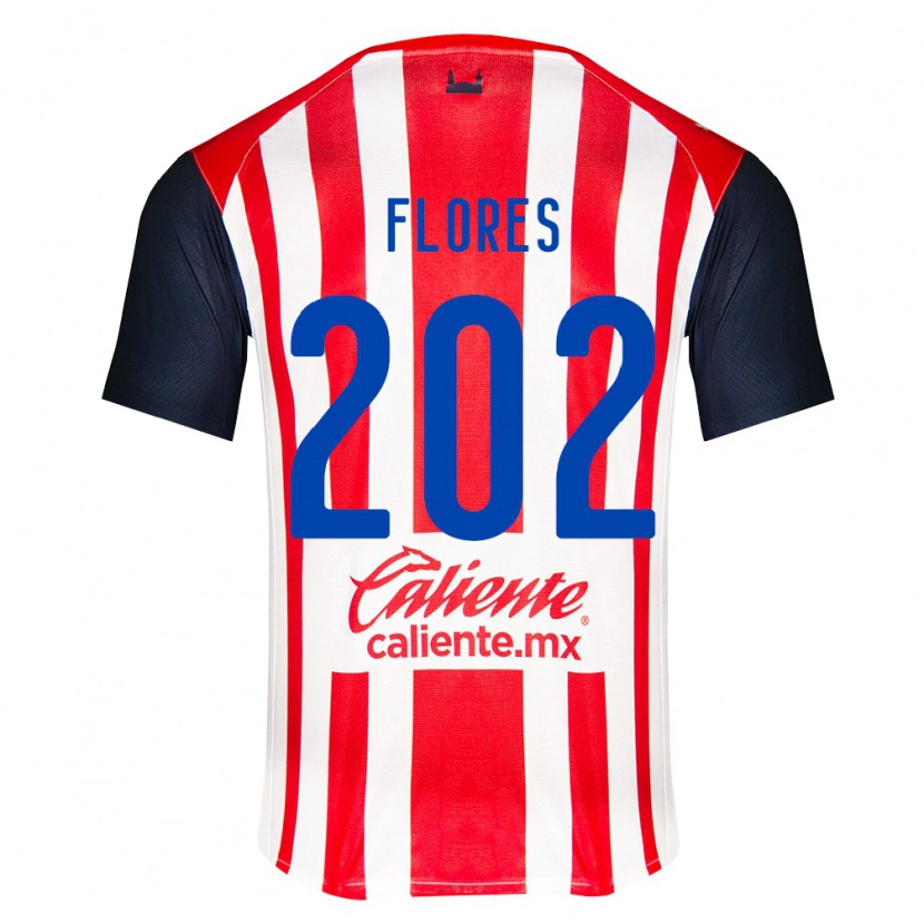 Danxen Kid Daniel Flores #202 Red Black White Home Jersey 2026/27 T-Shirt