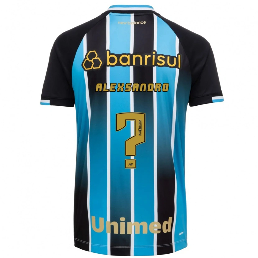 Danxen Kid Alexsander Eduardo Tormes Dos Santos #0 Blue Brown Black Home Jersey 2026/27 T-Shirt