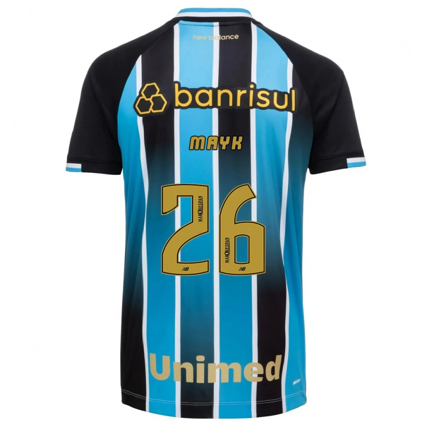 Danxen Kid Mayk #26 Blue Brown Black Home Jersey 2026/27 T-Shirt