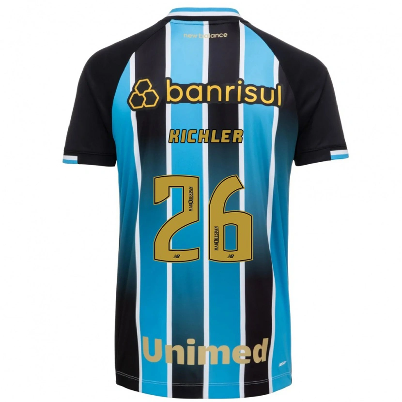Danxen Kid Paola Kichler #26 Blue Brown Black Home Jersey 2026/27 T-Shirt