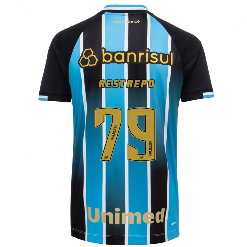 Danxen Kid Kelly Restrepo #79 Blue Brown Black Home Jersey 2026/27 T-Shirt