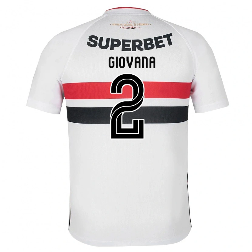 Danxen Kid Giovana #2 White Red Black Home Jersey 2026/27 T-Shirt