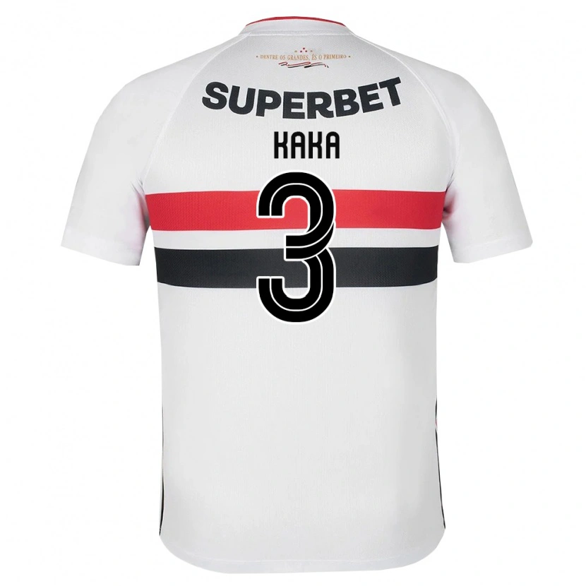 Danxen Kid Kaka #3 White Red Black Home Jersey 2026/27 T-Shirt