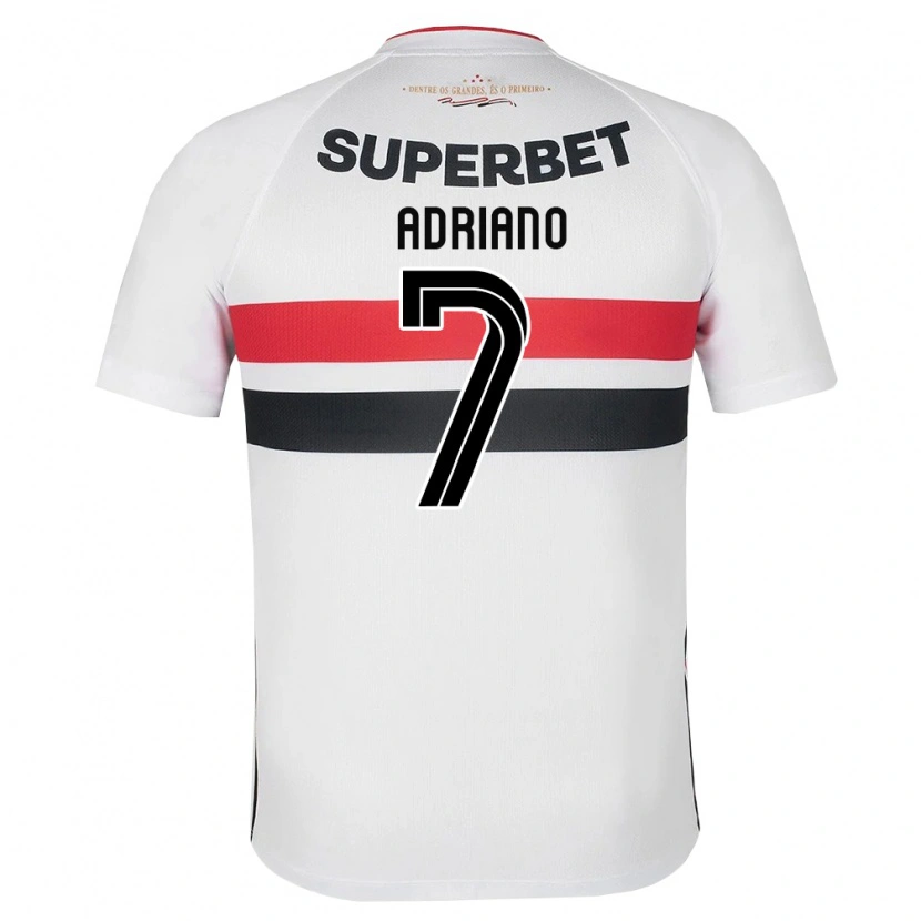 Danxen Kid João Adriano #7 White Red Black Home Jersey 2026/27 T-Shirt