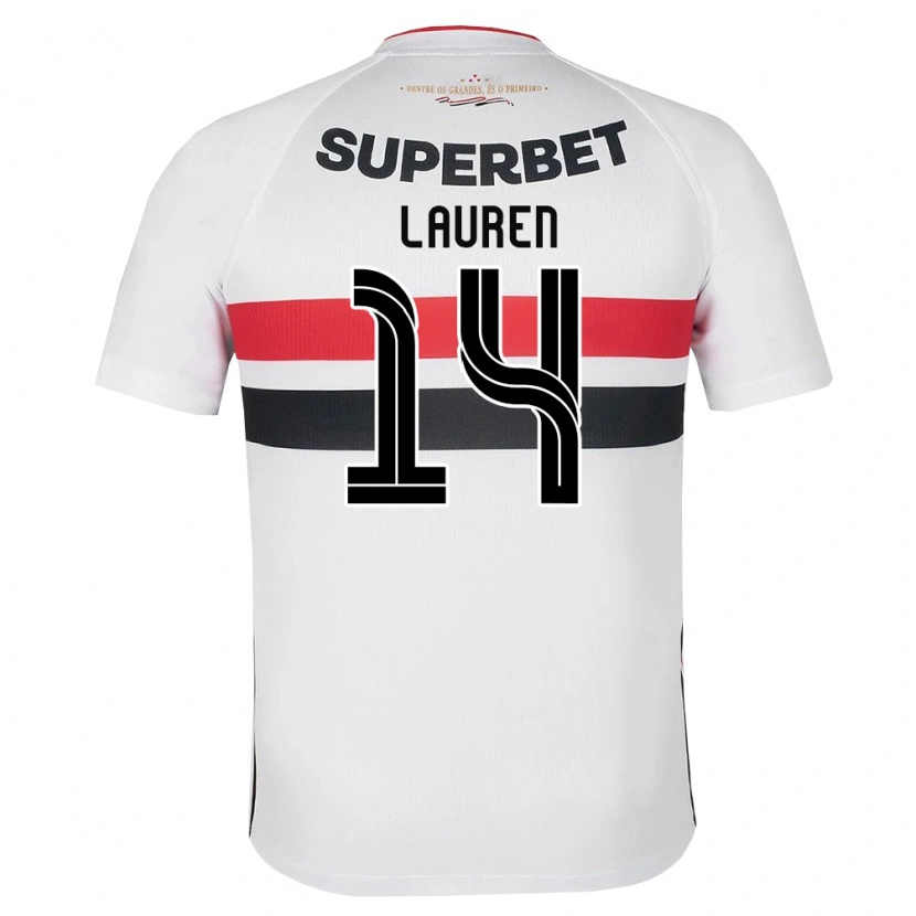 Danxen Kid Lauren #14 White Red Black Home Jersey 2026/27 T-Shirt