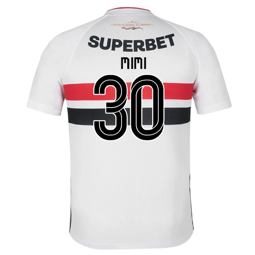 Danxen Kid Mimi #30 White Red Black Home Jersey 2026/27 T-Shirt