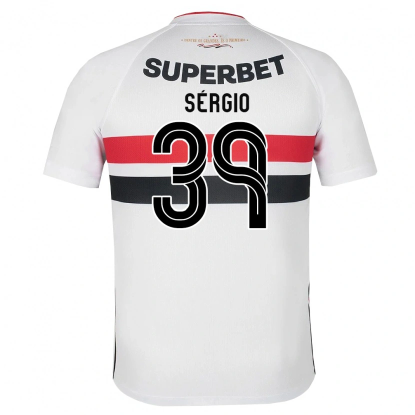 Danxen Kid Paulinho #39 White Red Black Home Jersey 2026/27 T-Shirt