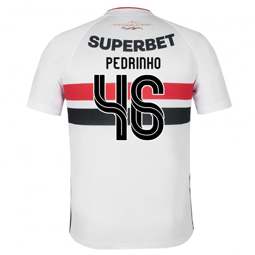 Danxen Kid Pedro Ferreira #46 White Red Black Home Jersey 2026/27 T-Shirt