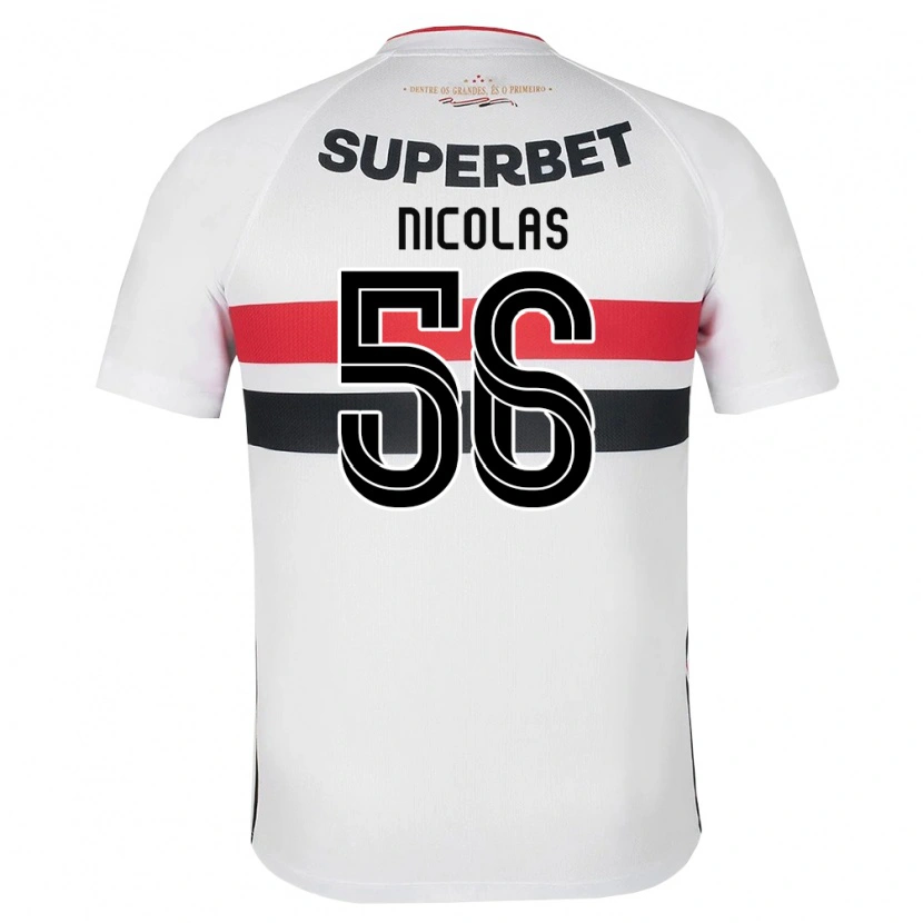 Danxen Kid Nicolas Bosshardt #56 White Red Black Home Jersey 2026/27 T-Shirt
