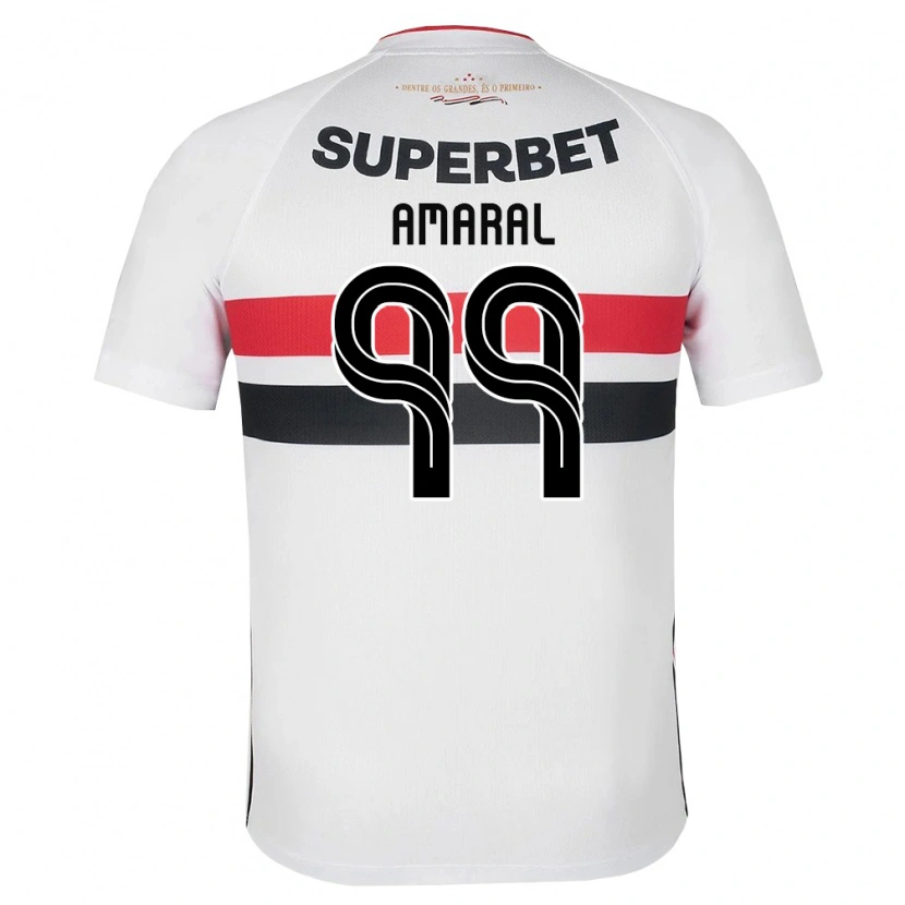 Danxen Kid Vitória Amaral #99 White Red Black Home Jersey 2026/27 T-Shirt