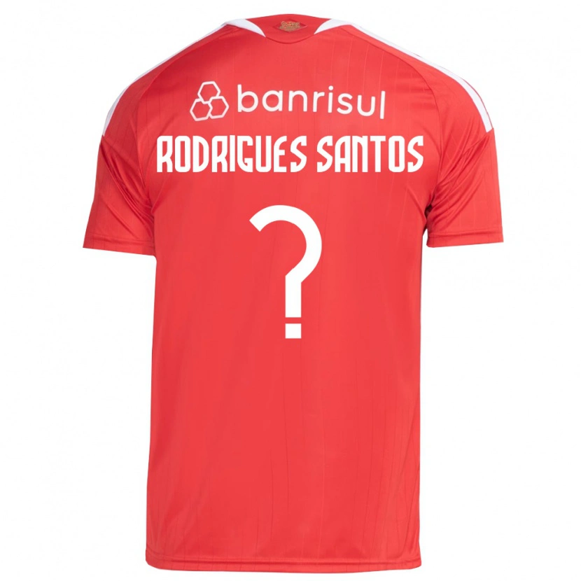 Danxen Kid Richard Rodrigues Santos #0 Red White Home Jersey 2026/27 T-Shirt