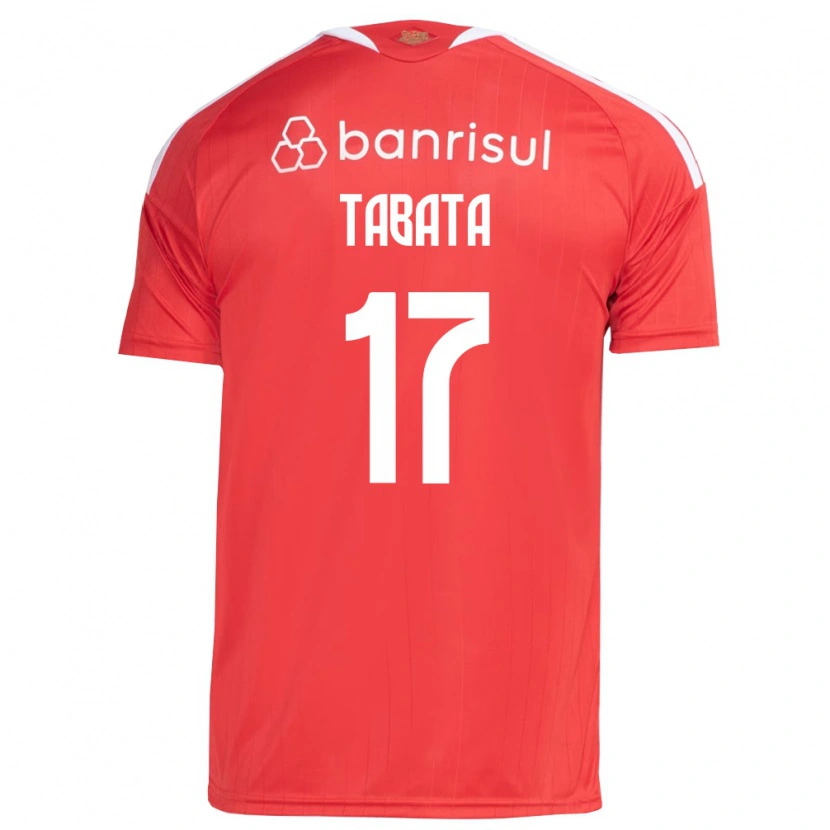Danxen Kid Bruno Tabata #17 Red White Home Jersey 2026/27 T-Shirt