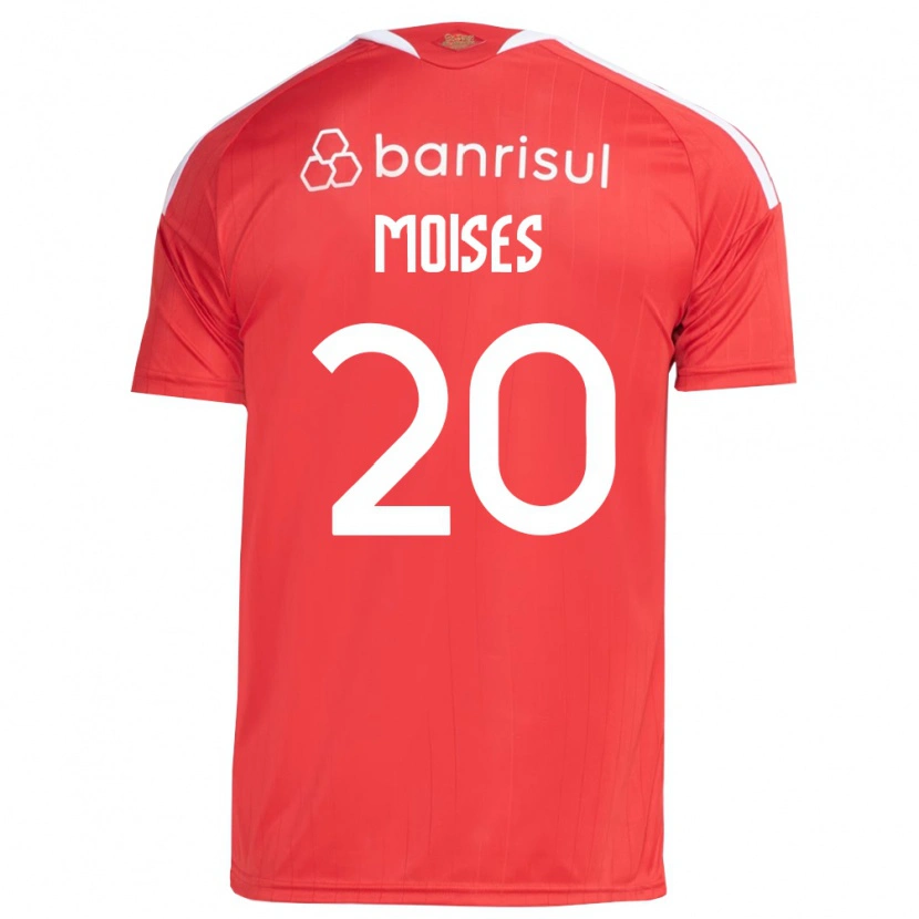Danxen Kid Moises #20 Red White Home Jersey 2026/27 T-Shirt