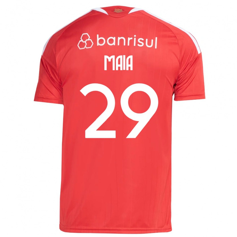 Danxen Kid Thiago Maia #29 Red White Home Jersey 2026/27 T-Shirt