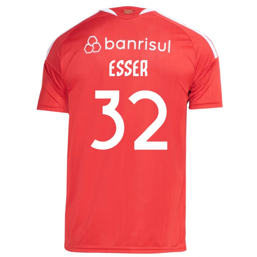 Danxen Kid Diego Esser #32 Red White Home Jersey 2026/27 T-Shirt