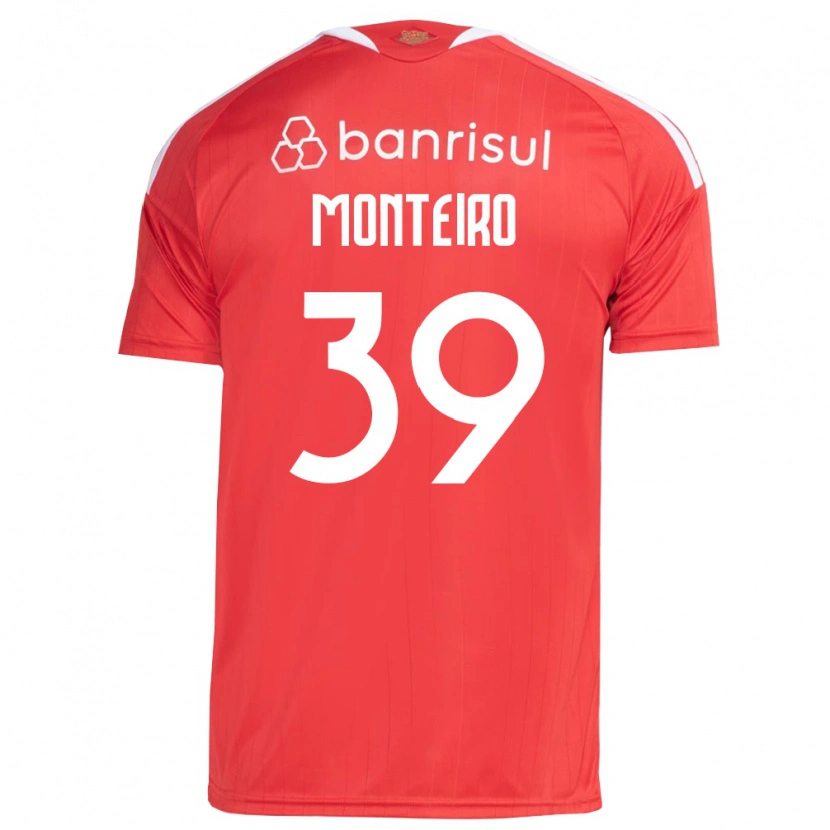 Danxen Kid Letícia Monteiro #39 Red White Home Jersey 2026/27 T-Shirt